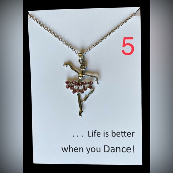 🆕 Ballerina Necklace - Pink - Picture 15 of 16